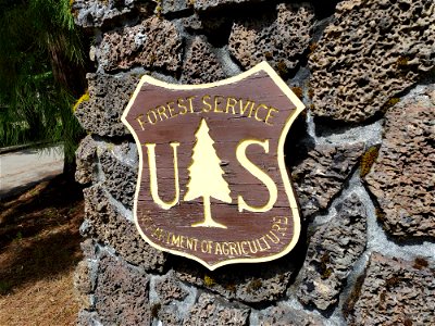 Forest Service Plaque