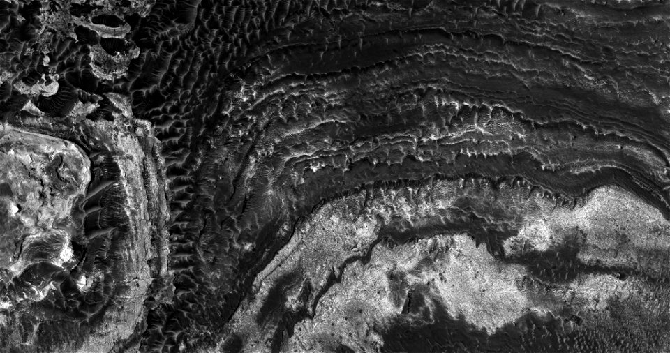 Wrinkle Ridges in East Meridiani Planum