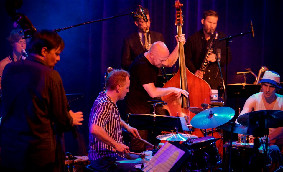 Gard Nilssen's Supersonic Orchestra, BIM Amsterdam 6 october 2022 - Håkon Mjåset Johansen & Ingebrigt Håker Flaten