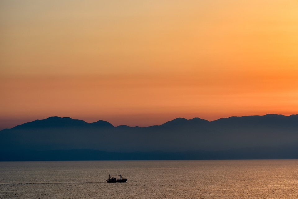 Boat Mountain Sunset