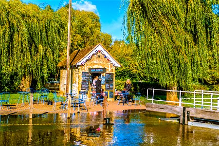 Flood Allington Lock photo