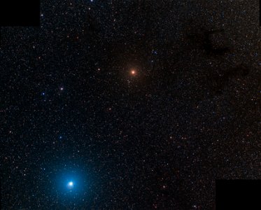 Altair, Tarazed and the dark Nebula E (B143) photo