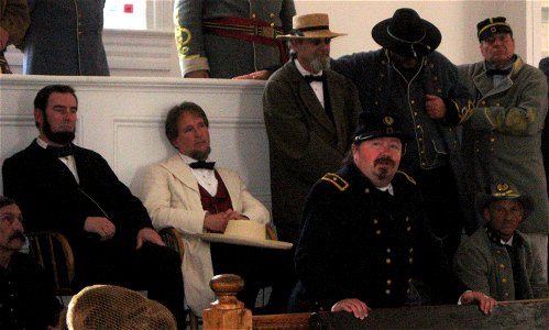 North and South Together, Civil War Comes Alive, Virginia Reenactment photo