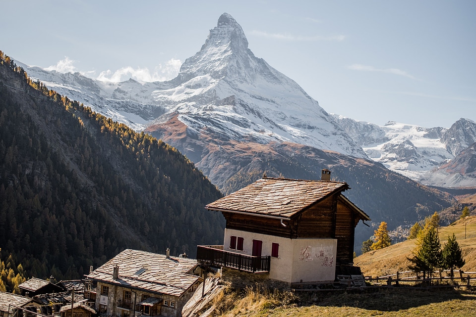 Dramatic Matterhorn Mountain View