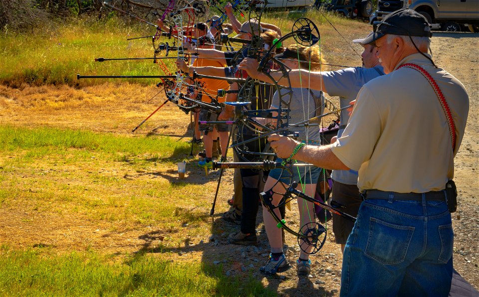 Archers at Swasey Recreation Area