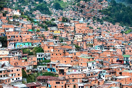 Colombia - Medellin - Favela photo