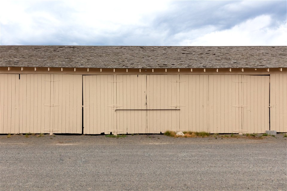 Fort Yellowstone storage space after painting