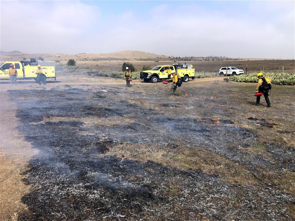 RX Burn at Lake Mathews