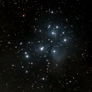 M45 - the Pleiades cluster photo