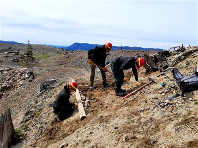 20210426-FS-GPNF-Mount St Helens Forest Service Trail Crew fixes a section of the Boundary Trail 02