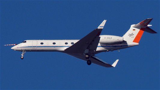 Gulfstream G550 D-ADLR DLR Flugbetriebe Research-Roundtrip Oberpfaffenhofen (3400 ft.)