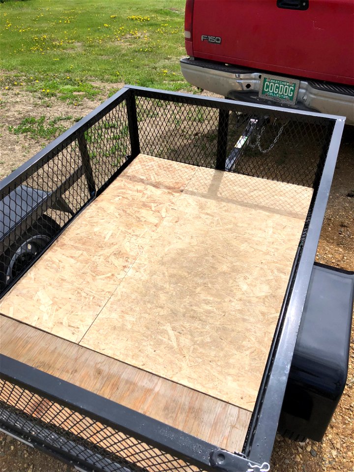 Rigging the Small Trailer