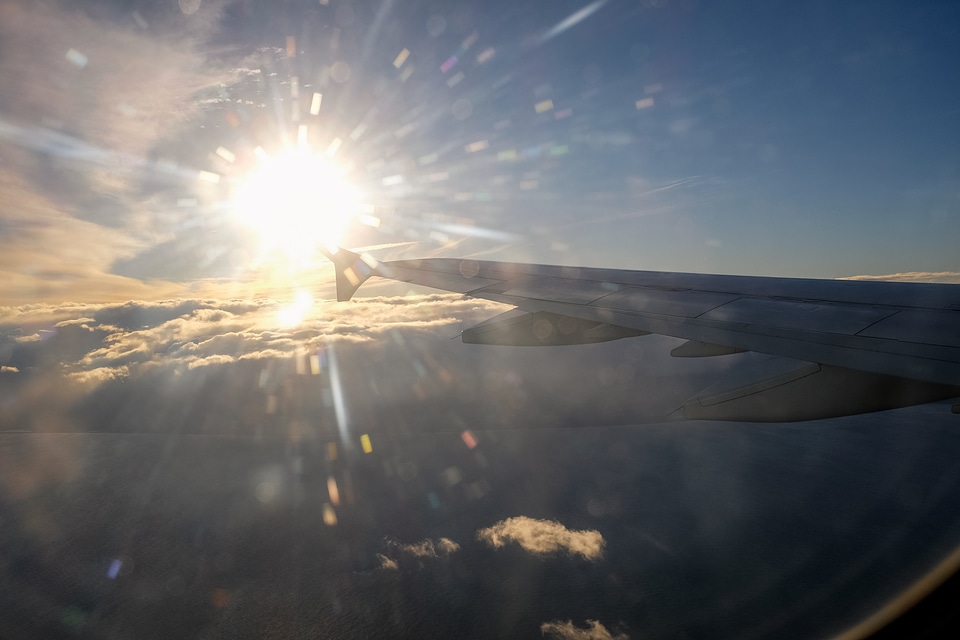 Sun Burst In the Sky