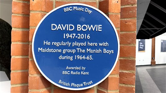 DAVID BOWIE MAIDSTONE