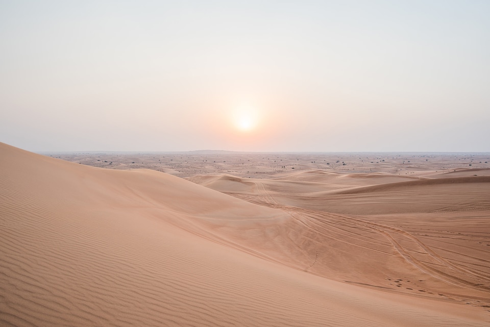 Dubai Sand Dunes photo