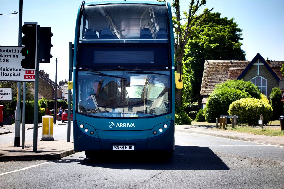 SN58EOK Tonbridge Road Maidstone Route 7