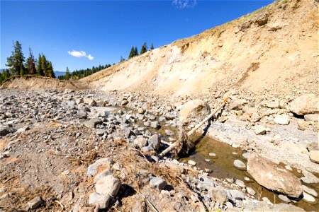 Northeast Entrance Road Improvements near Trout Lake Trailhead: August 23, 2022