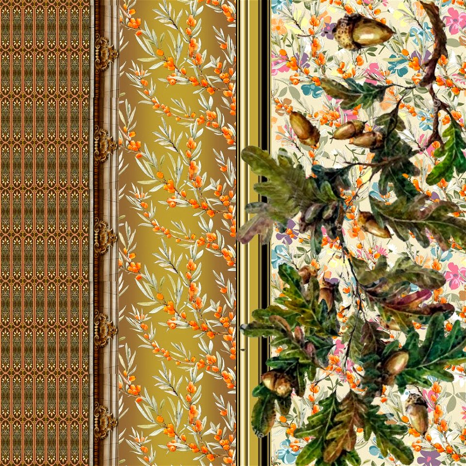 Walnut leaves