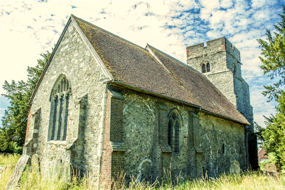 Church of St Mary, Burham Kent. Grade 1 Listed Building. C12