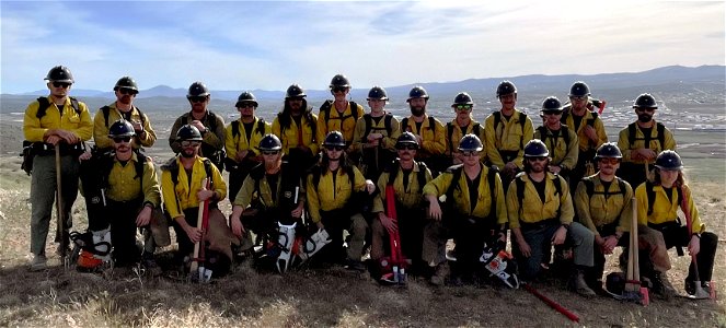 Ruby Mountain Hotshots Training photo