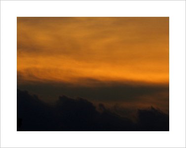 Orange sky photo