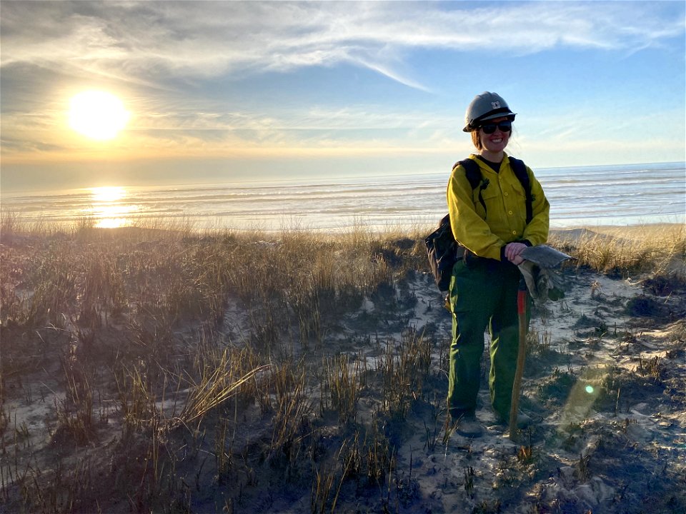 Siuslaw Oregon Dunes Prescribed Burn 2022 photo