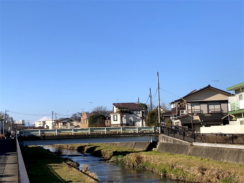 Kurome River in Koyama, Higashikurume-shi
