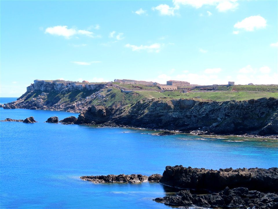 Foort from trail Mahon Menorca Spain