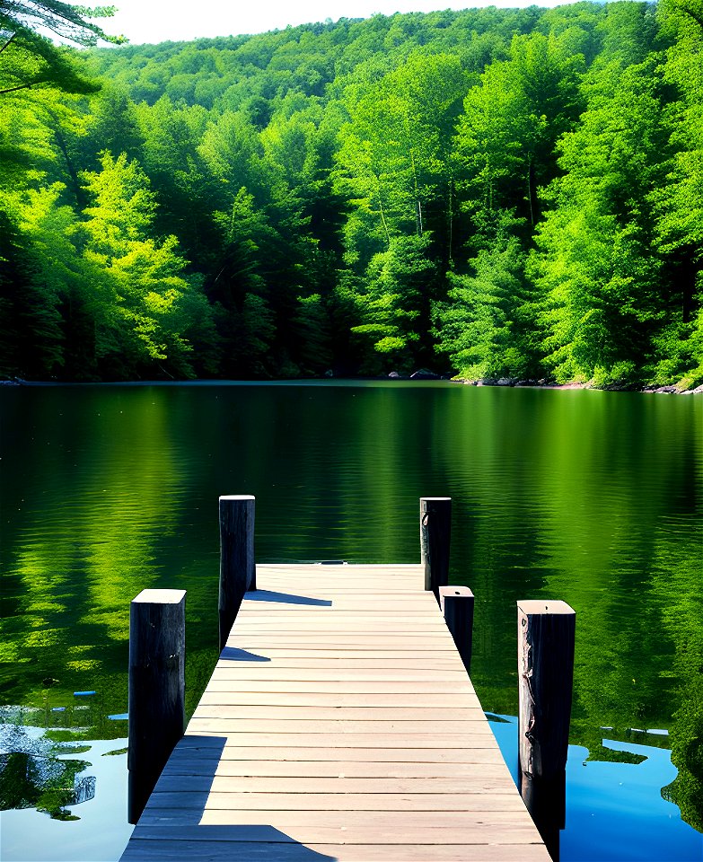 'The Dock at the Cottage'
