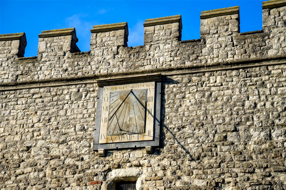 The oldest clock in Maidstone still keeping perfect time!