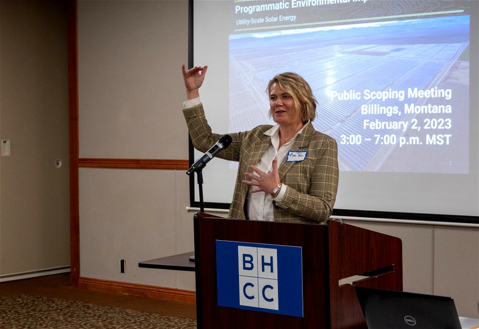 Kim Prill, BLM Montana-Dakotas Deputy State Director, Energy. Minerals and Realty