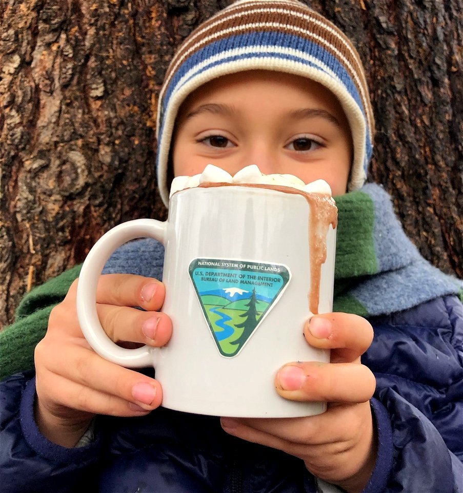 Hot chocolate on a cold day!