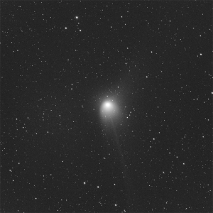Comet C/2022 E3 (ZTF) - monochrome photo
