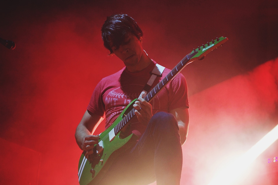 Man Playing Guitar