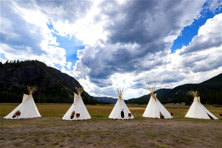 Yellowstone Revealed: teepee Village at Madison Junction (8) photo