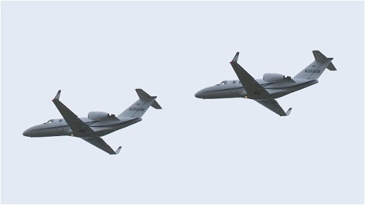 Cessna 525 CitationJet 1 N260AM from Augsburg (3900 ft.)