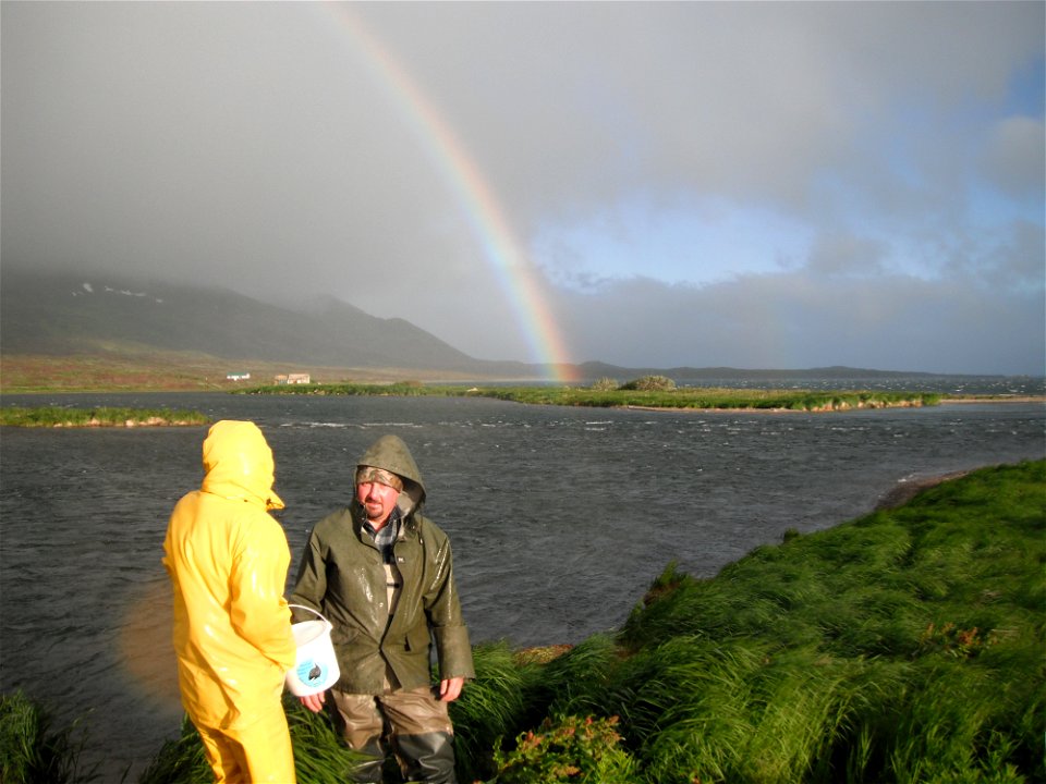 Rainbow at Ugashik Narrows