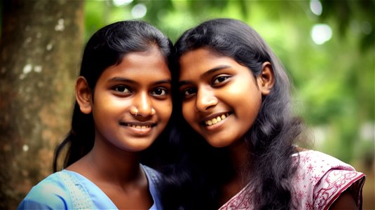 'Sisters at the Dehiwala Zoo'