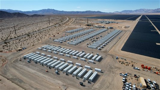 Desert Sunlight Battery Energy Storage System photo