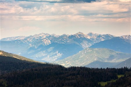 Custer-Gallatin National Forest, Ramshorn Peak Trail: Gallatin Mountains north of Big Sky photo