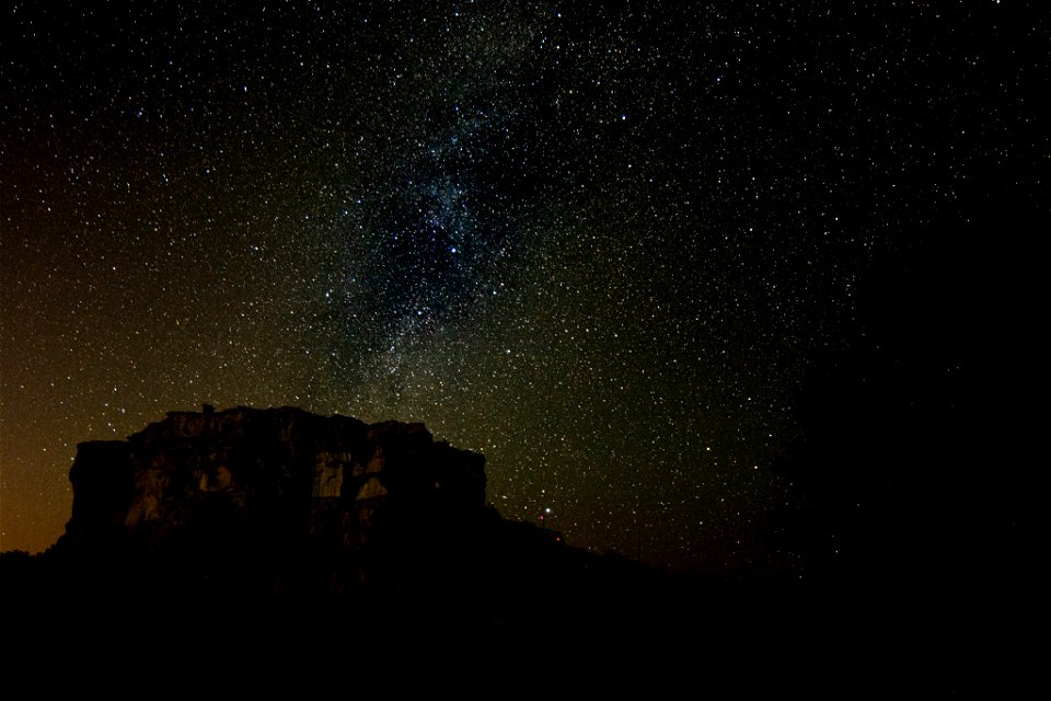 Night Sky at the Pillar photo