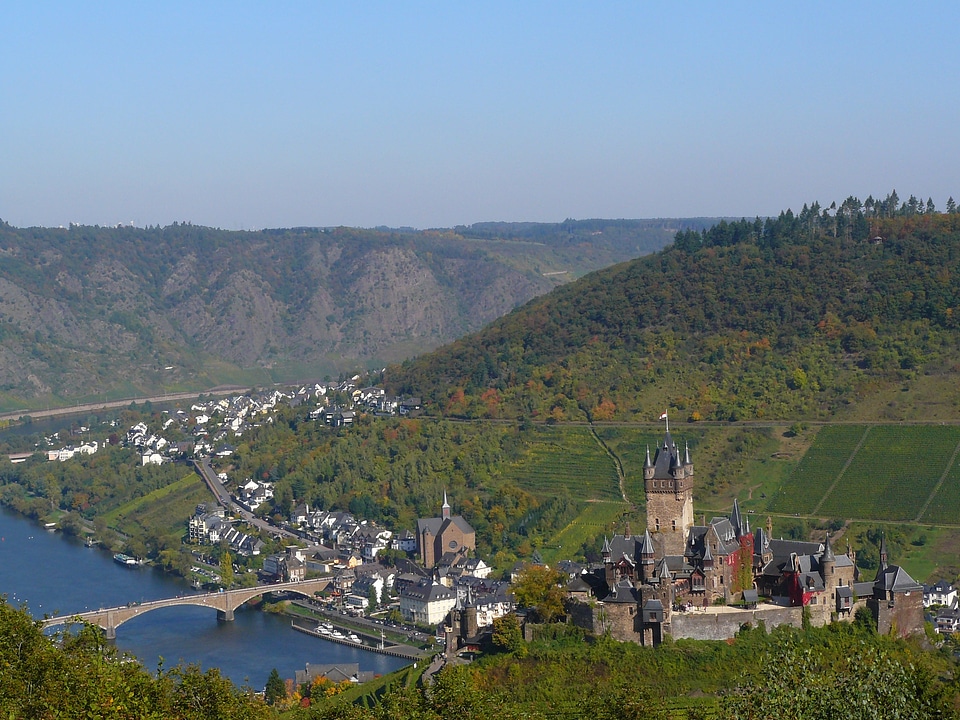 Castle reichsburg cochem height burg