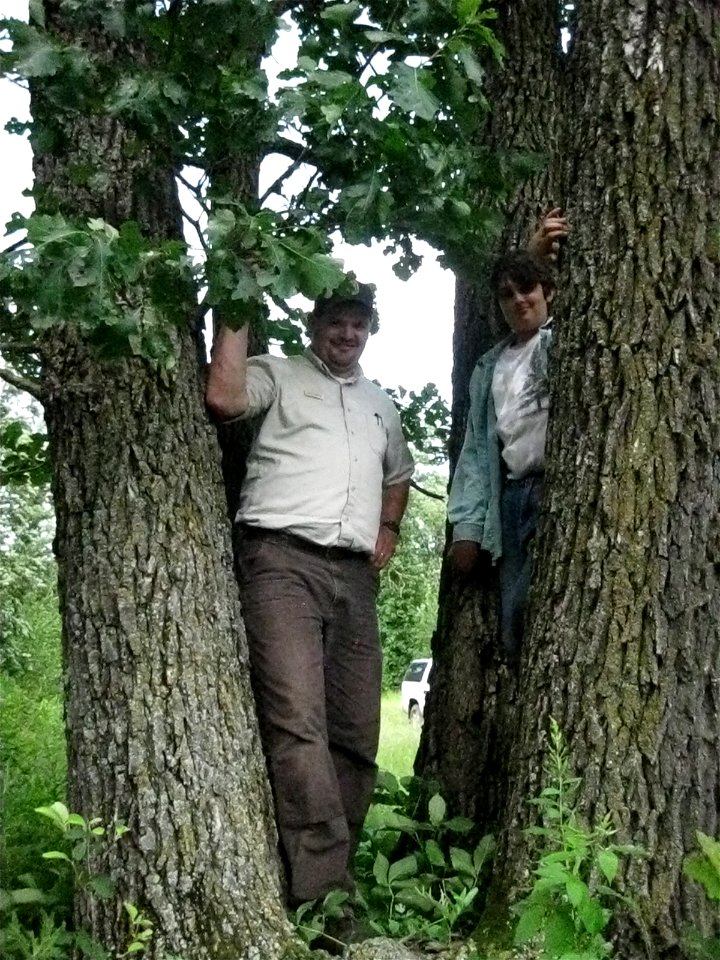 Ian and Agassiz Refuge Biologist, Greg Knutson
