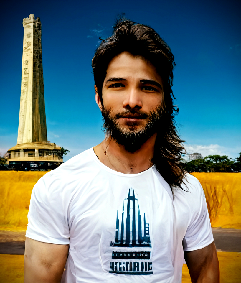 Mateo at the Monument