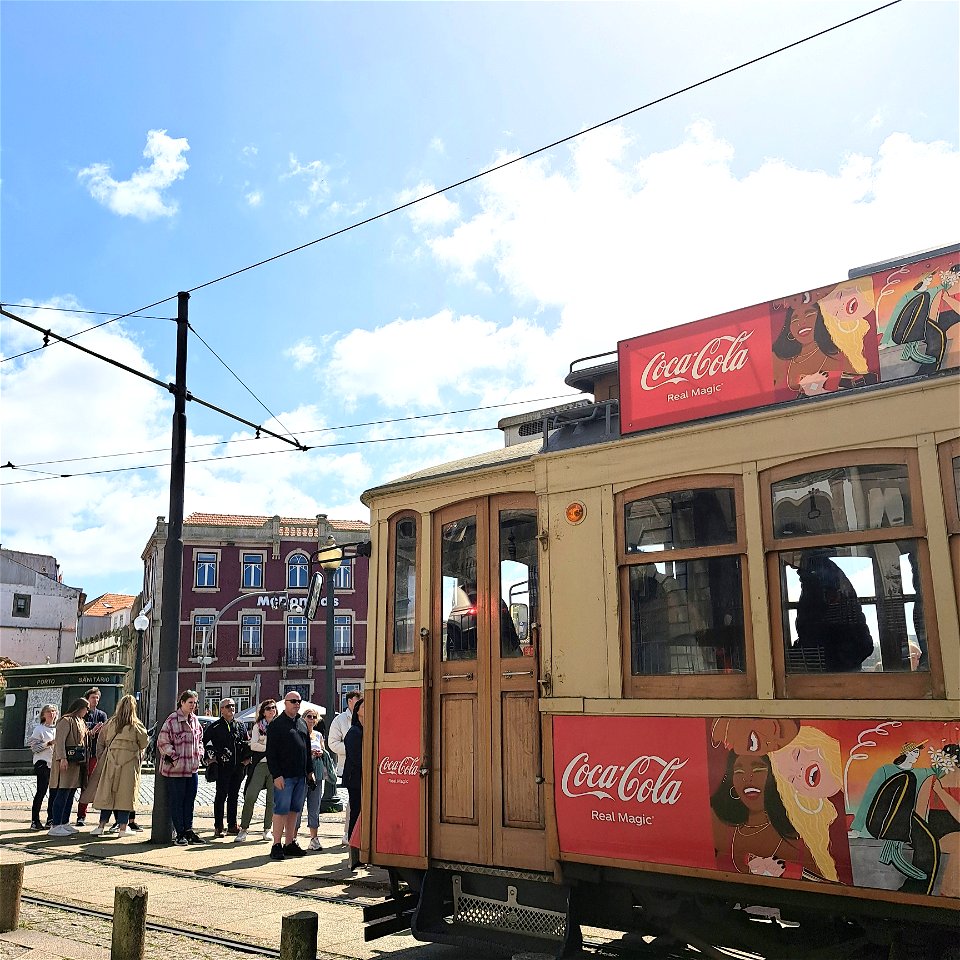 Coca Cola and mcDonalds Porto Portugal