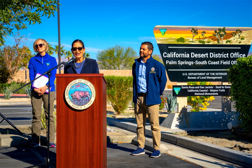 Secretary Haaland visits BLM California Desert District