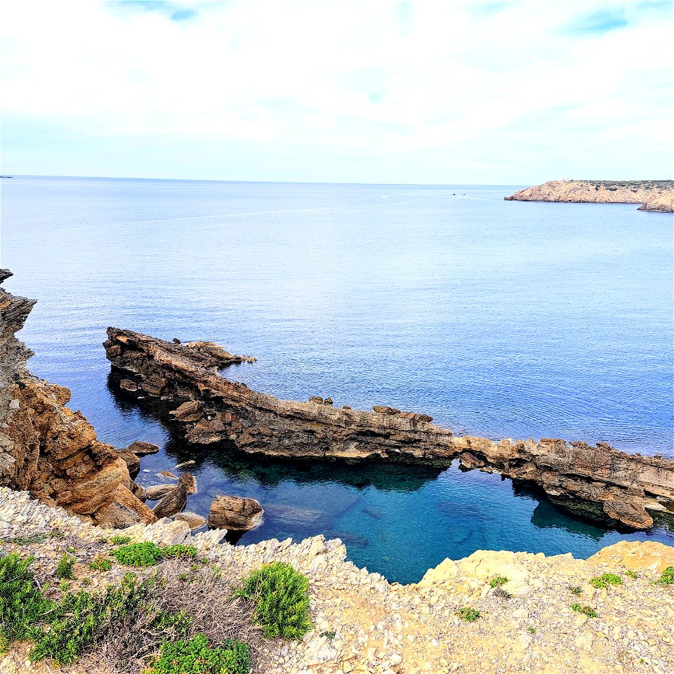 Blue water Arenal d'en Castell Menorca Balleric Island