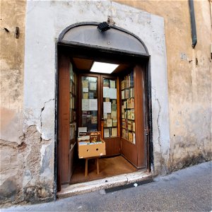 Book store Rome Italy