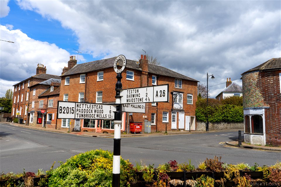Wateringbury Crossroads Kent