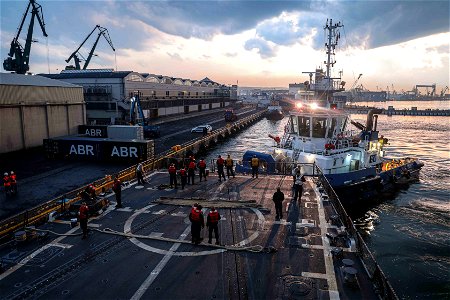 USS Gravely (DDG 107) Departs From Gdynia, Poland, May 11, 2022